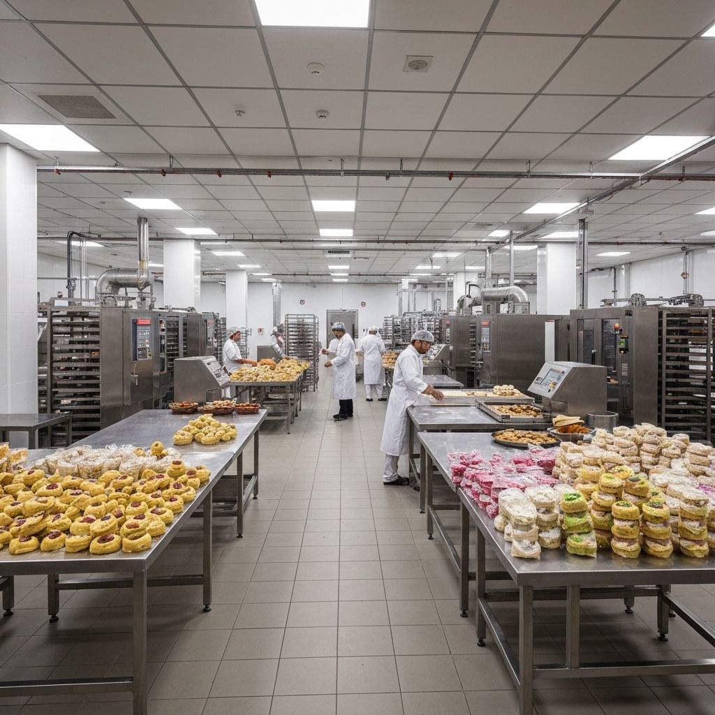 TARAF Premium Maamoul Production Facility - مصنع إنتاج معمول ترف الفاخر